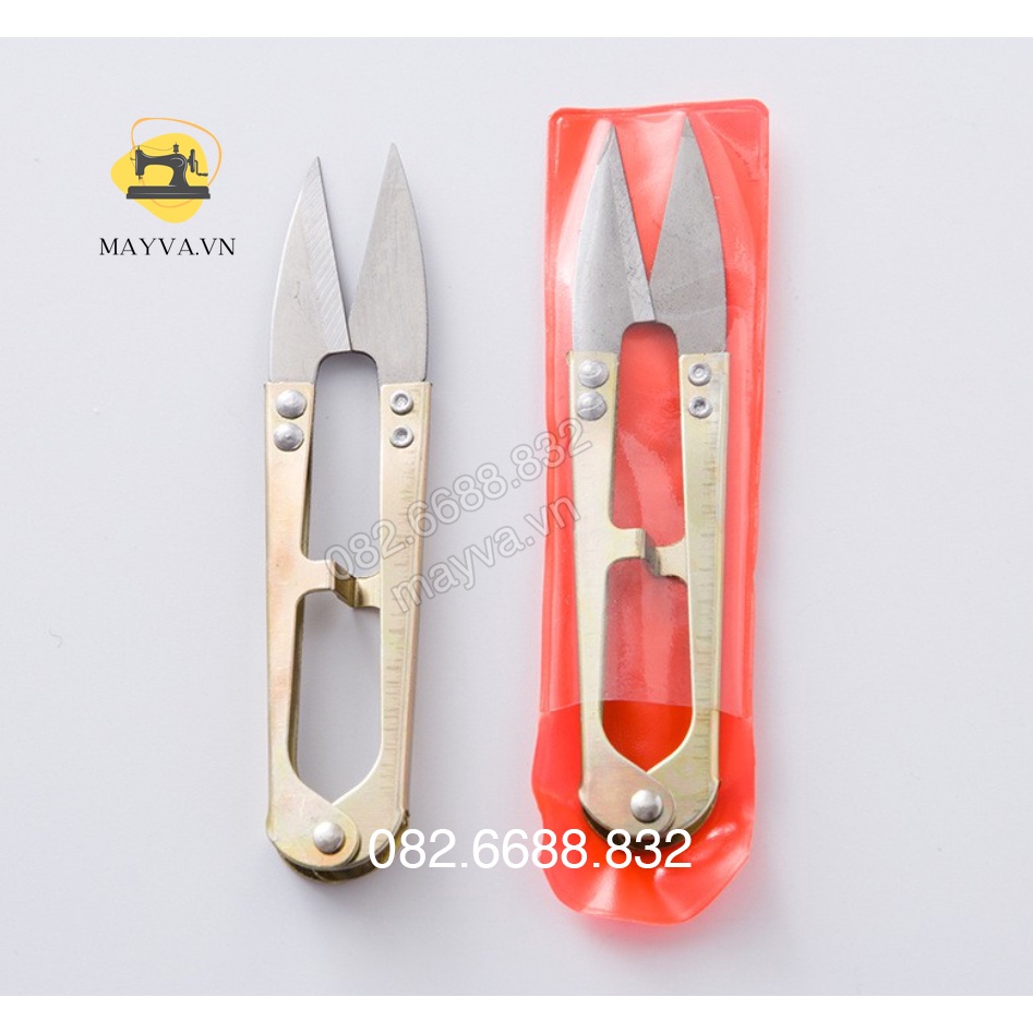 Kéo bấm chỉ sắt tay vàng