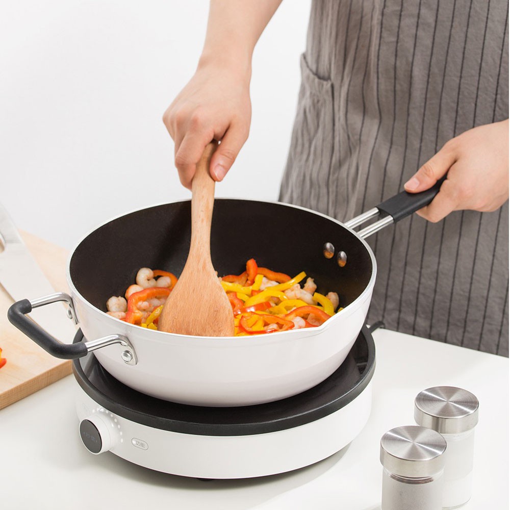 Nồi dùng cho bếp điện từ Xiaomi Zhiwuzhu GJC03CM Dẫn nhiệt cân bằng Chống dính Eclipse