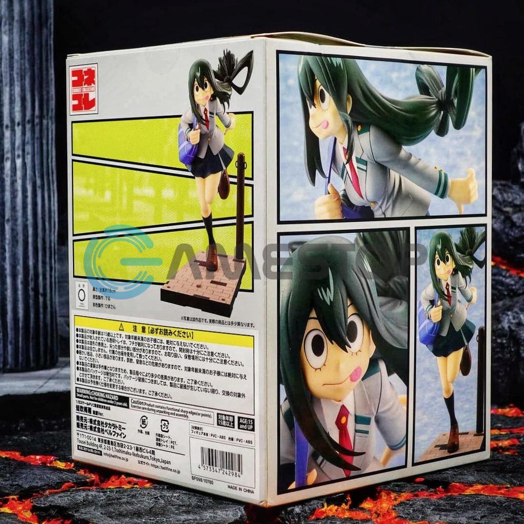 Chính hãng mô hình nhân vật tsuyu asui uniform ver dòng my hero academia 20cm 1/8 scale figure bellfine MHABF02