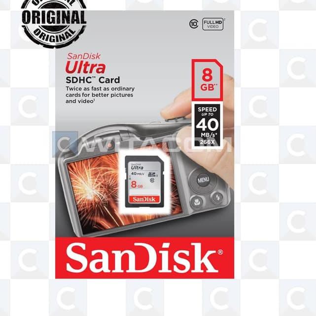 Thẻ Nhớ Sandisk Ultra Sdhc 8gb 40mb / S