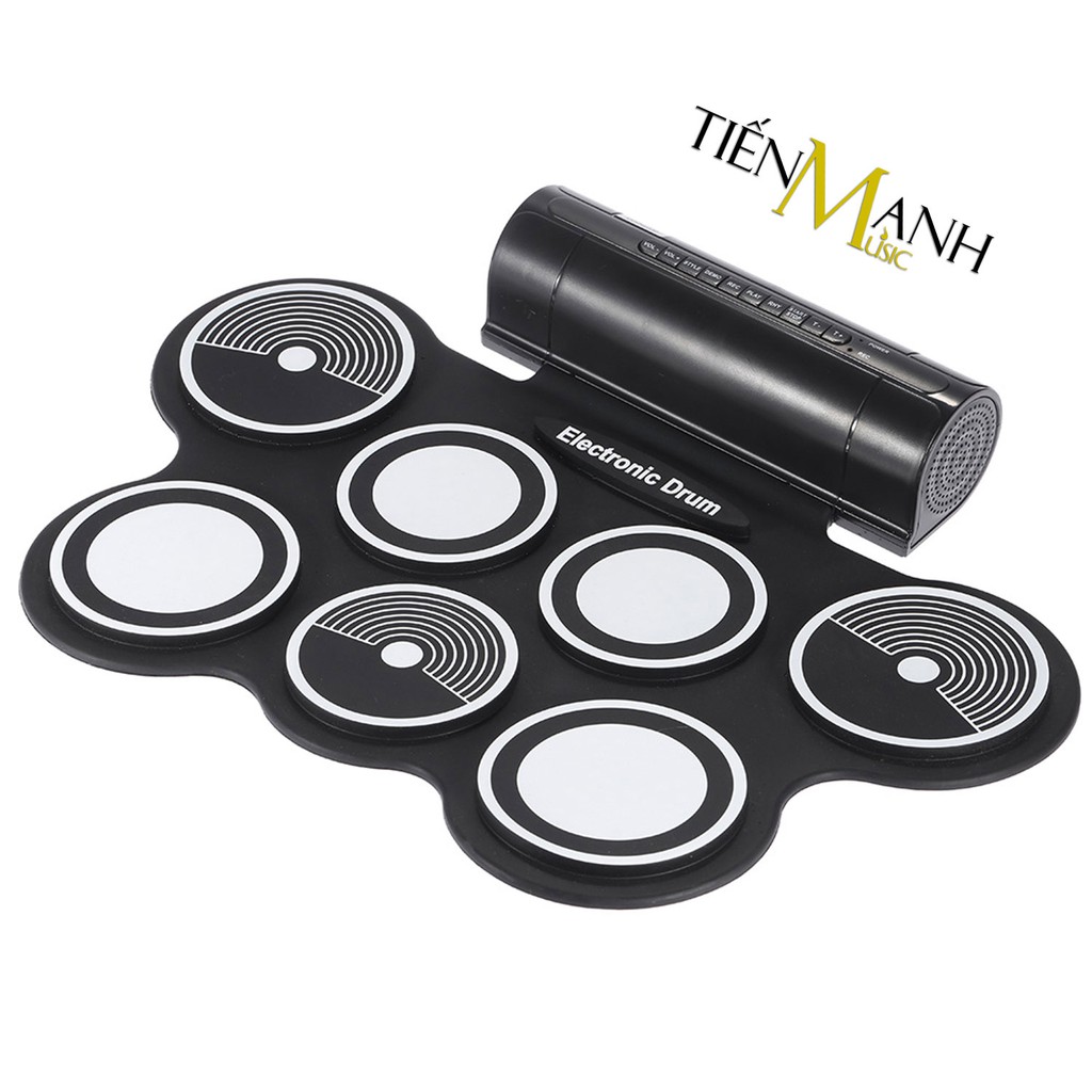 Bộ Trống điện tử 7 Mặt Konix W759 - Electronic Drum Kit Ultra Portable 7 Pad  Digital - Chính Hãng