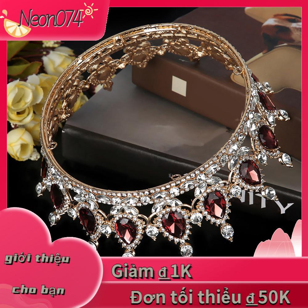 Cài Tóc Hình Vương Miện Có Đính Đá