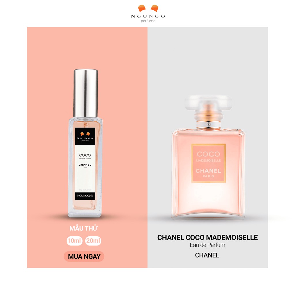 Nước hoa Chanel Coco Mademoiselle Eau de Parfum [mẫu dùng thử]