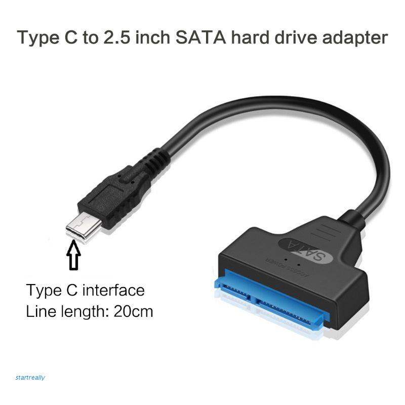 Dây Cáp Chuyển Đổi Ổ Cứng Usb 3.0 / 2.0 / Type C Sang 2.5 Inch Sata 2.5 '' Hdd / Ssd | BigBuy360 - bigbuy360.vn