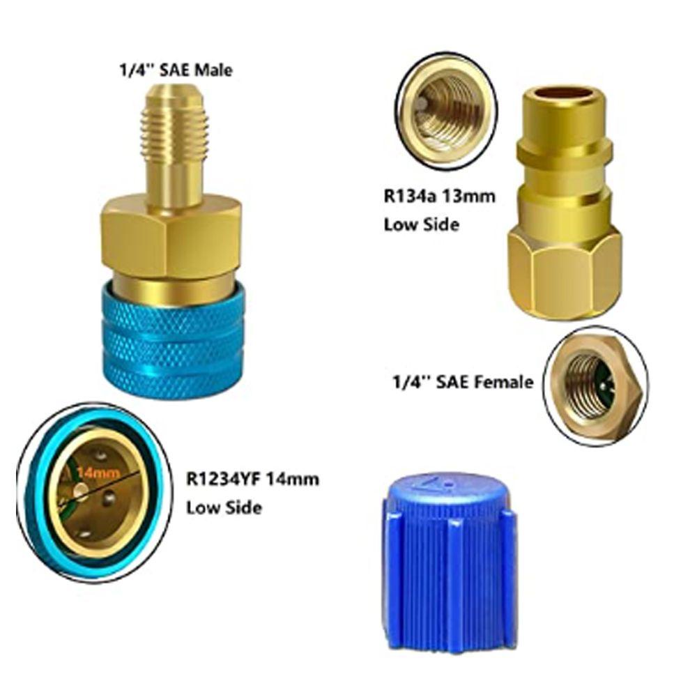Cặp Khớp Nối Nhanh Điều Hòa Xe Hơi R1234YF