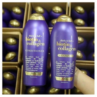 [HÀNG MỸ CHÍNH HÃNG] DẦU GỘI OGX BIOTIN & COLLAGEN SHAMPOO 750ML