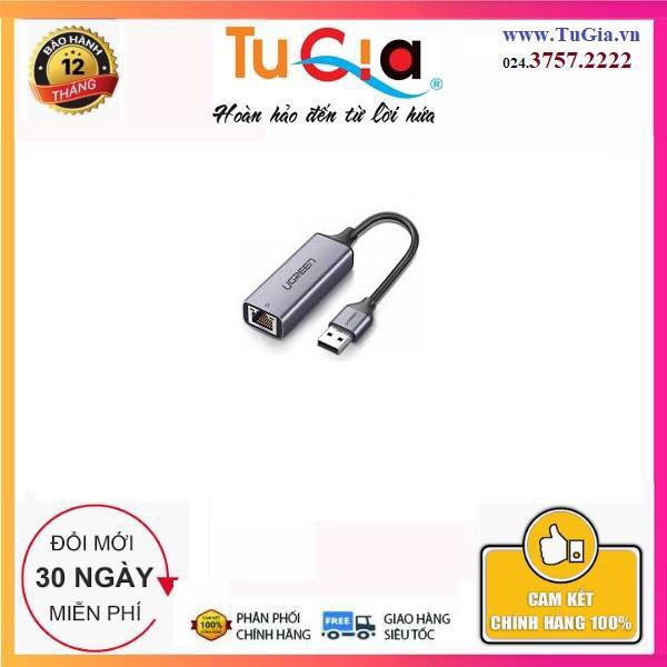 USB 3.0 to Lan Gigabit Ethernet 1000 Mbps Ugreen 50922 - Hàng chính hãng | WebRaoVat - webraovat.net.vn