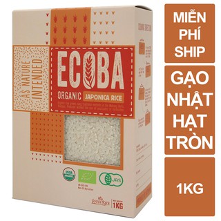 Gạo nhật hữu cơ cao cấp/ecoba sakura 1kg