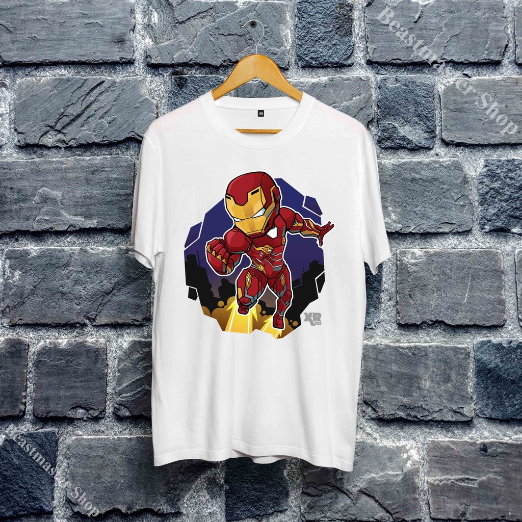 💕Áo Thun Iron Man - Áo Thun Người Sắt - Iron Man T-Shirt - Marvel T-Shirt phong cách - IRM-003