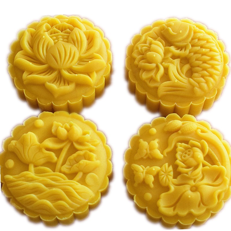Khuôn Trung Thu Lò Xo 150gr - 180gr - Nhiều Mẫu