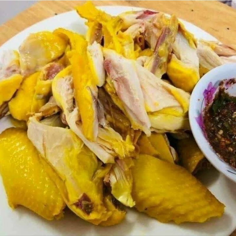 Gà ủ muối hoa tiêu 2 khay