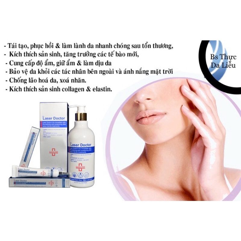 Laser Doctor 500ml - Lotion Cấp Ẩm Chuyên Sâu, Phục Hồi Và Tái Tạo Da