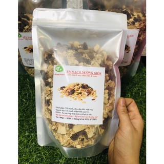 1kg yến mạch vị mật ong trộn dừa và nho sấy giòn
