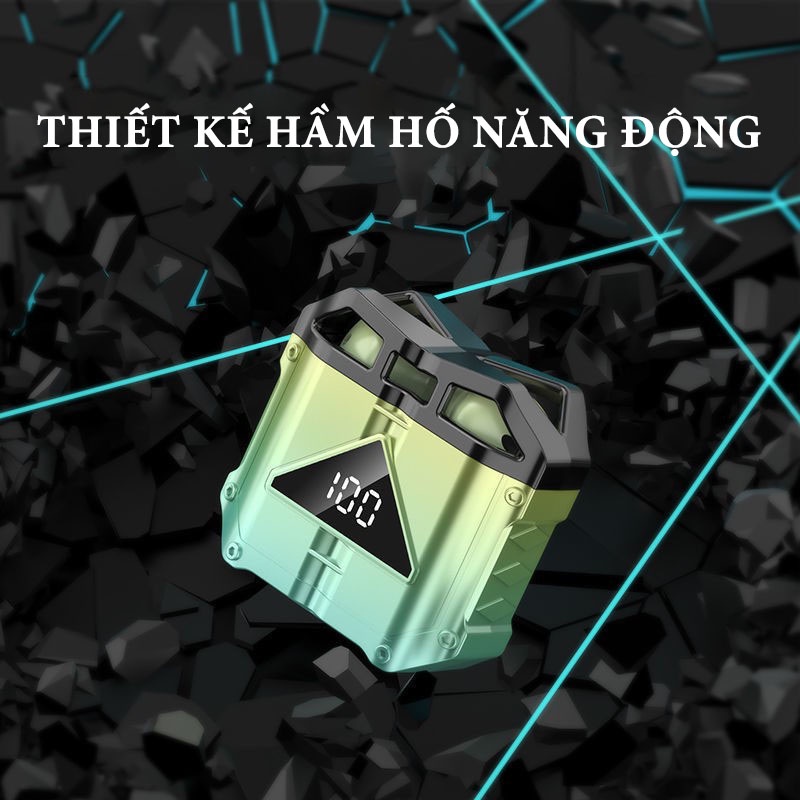 Tai Nghe Bluetooth Gaming JX30 TWS Tai Nghe Độ Trễ Cực Thấp Chip Bluetooth 5.3 Dành Cho Các Game Thủ Pavu Tech