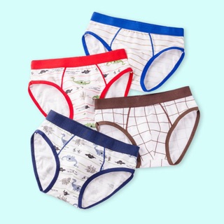 Set 4 quần sịp bé trai tam giác đủ size