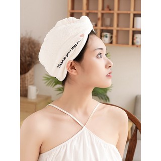 Khăn trùm ủ tóc siêu thấm 5 phút khô tóc