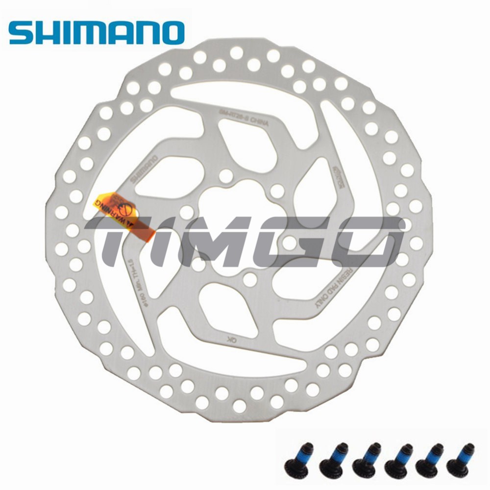 Bu Lông Thắng Đĩa Xe Đạp Leo Núi Shimano SM-RT26 Bằng Thép Không Gỉ 6 Bu Lông 160mm / 180mm Kèm