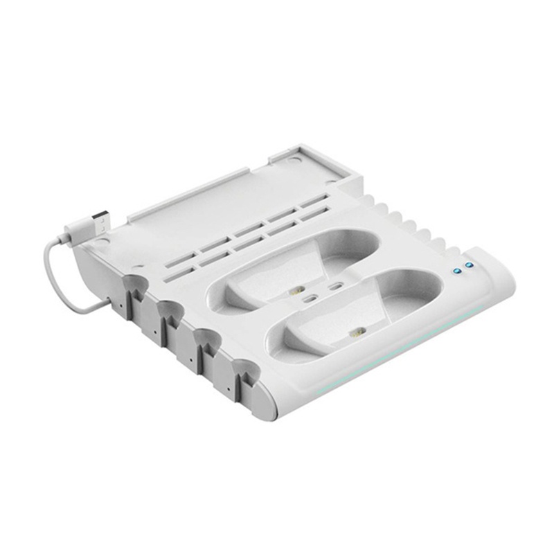 Bộ Đế Sạc 6 Cổng OLED Kèm 8 Khe Cắm Cho Tay Cầm Chơi Game Switch