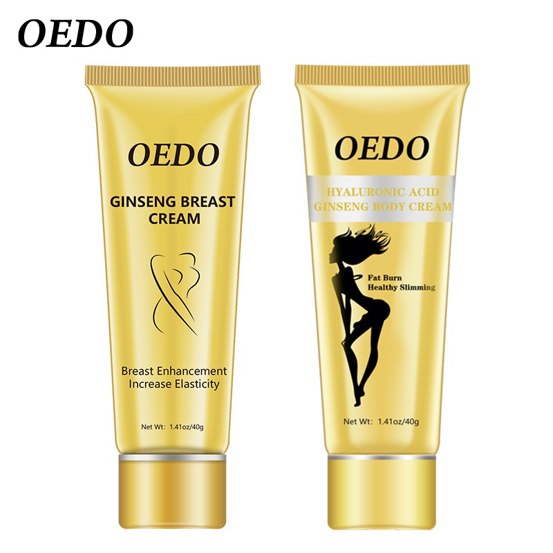 OEDO Bộ sản phẩm kem giảm béo Axit Hyaluronic và kem nở ngực nhân sâm tăng cường độ đàn hồi cho vòng 1 | BigBuy360 - bigbuy360.vn