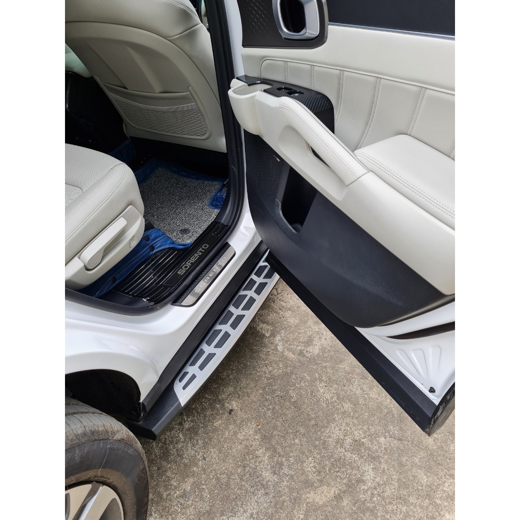 Ốp bậc cửa, nẹp chân cửa Kia Sorento 2021 - 2022 Hàng cao cấp