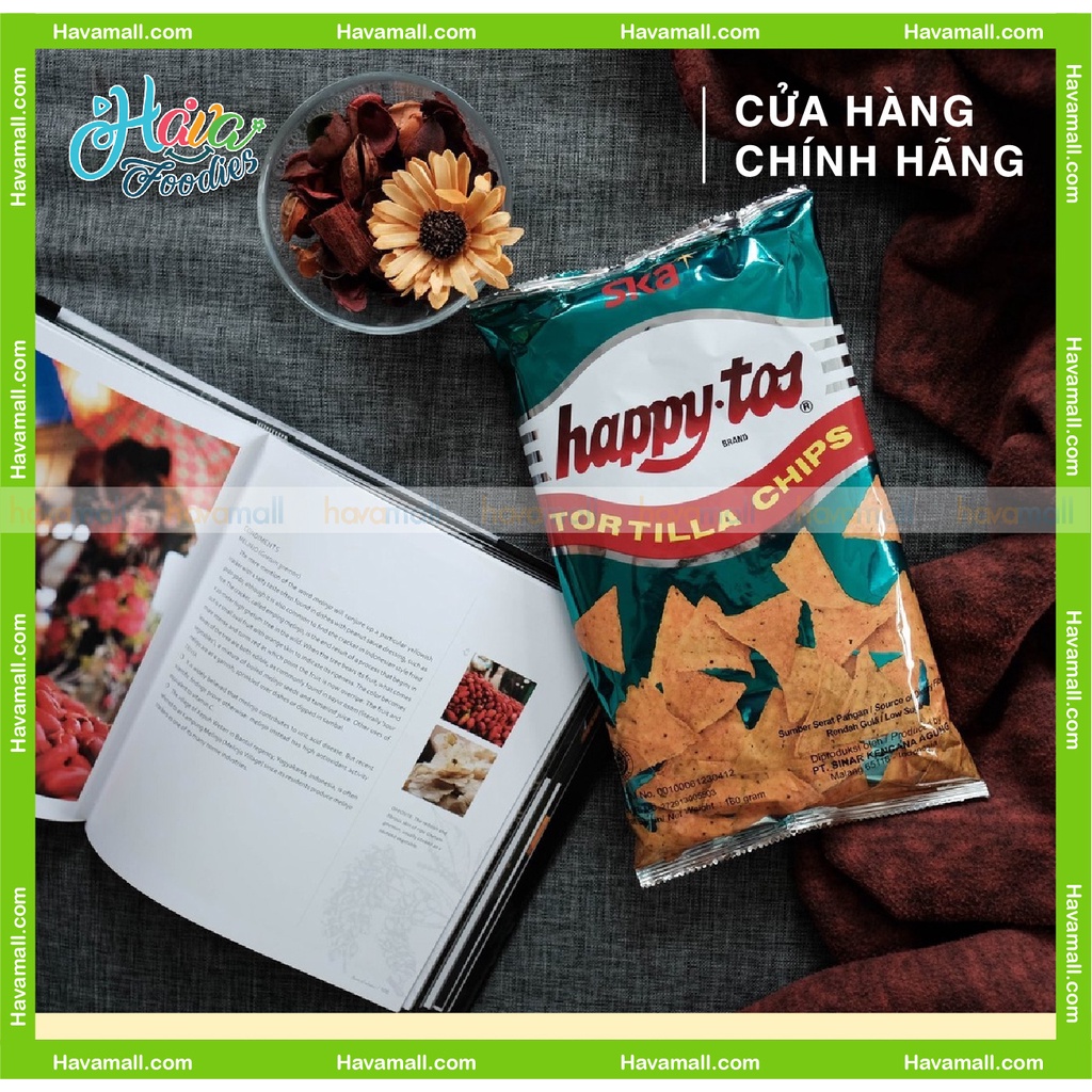 Bánh Snack Bắp Happy Tos 160gr - Tortilla Chips