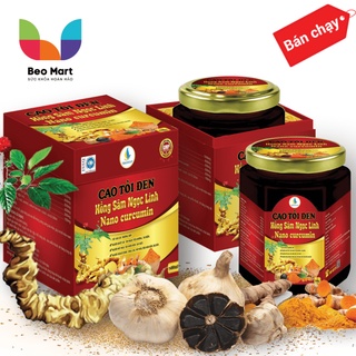 Cao tỏi đen Hồng sâm ngọc linh, tăng sức đề kháng, bồi dưỡng cơ thể