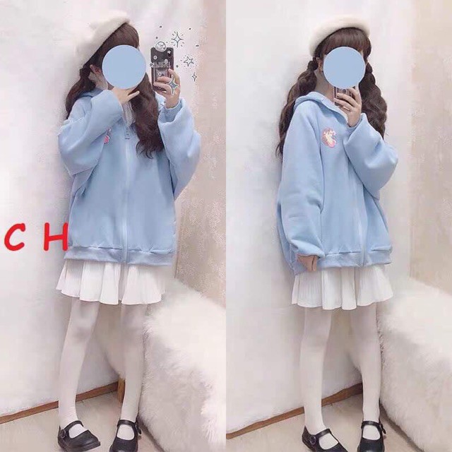 [FREESHIP ĐƠN TỪ 50K] Áo nỉ khoá ngựa mũ ba sừng COH1119 | BigBuy360 - bigbuy360.vn