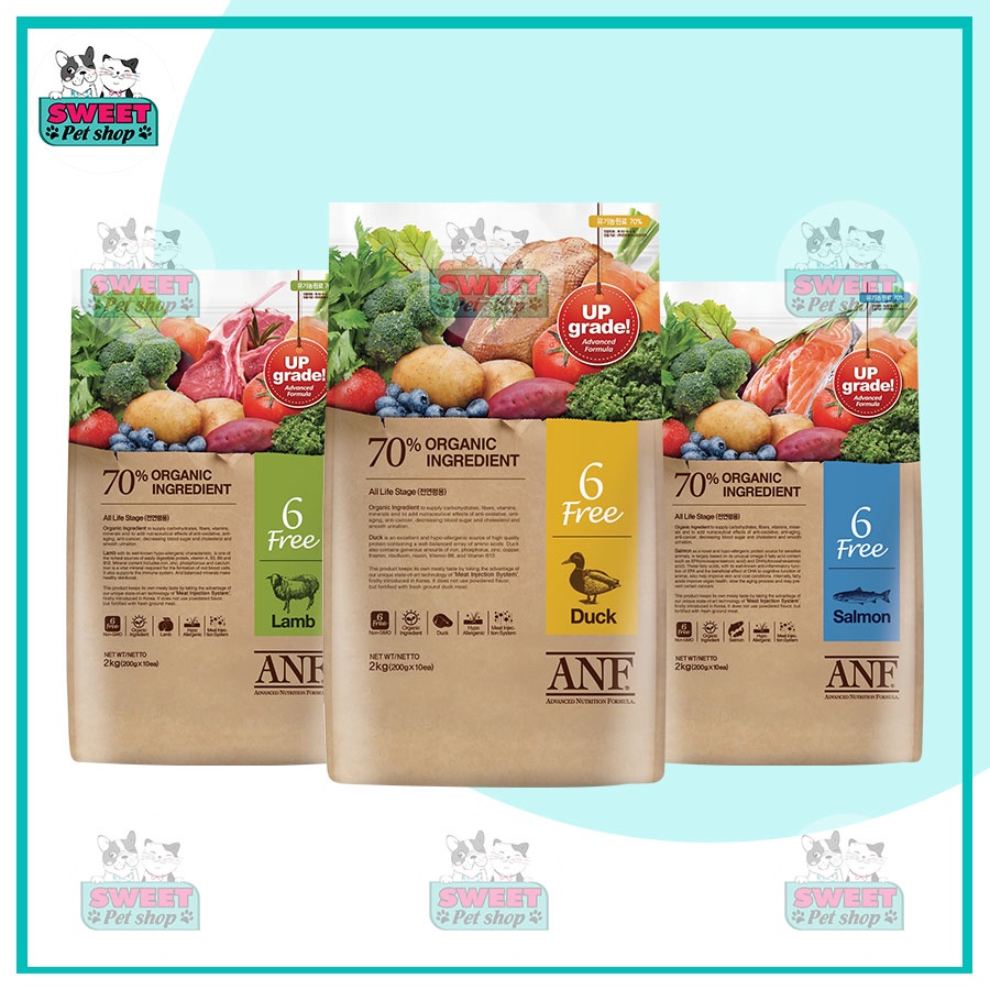 ANF 6free Thức ăn cho chó mọi độ tuổi các vị - Có sỉ SLL