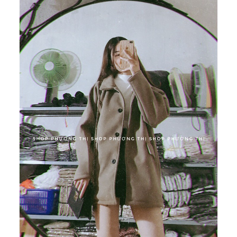 Áo khoác dạ nâu tây hot hit 2020 (hàng sẵn/có hình thật) | BigBuy360 - bigbuy360.vn