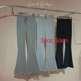 Quần Thun Borip Dài Ống Loe Có Dây Cột Đáng Yêu TTKXA0400