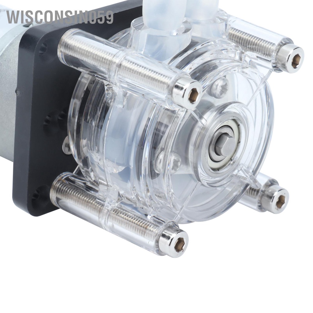 [Hàng Sẵn] Bơm nhu động G928 vòng bi lưu lượng lớn định chất lỏng với ống silicon 500ml/ phút 【Wisconsin059】