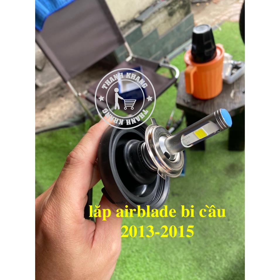 Đèn pha led 2 Tim led lớn BMA-DPL-M02J  Sáng Trắng chân H4,M5 hàng chính hãng bảo hành 1 năm thanh khang
