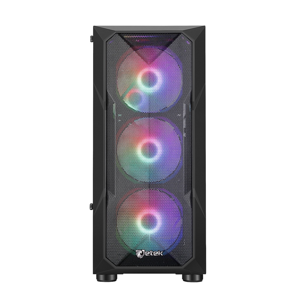 Vỏ case JETEK R1 (TẶNG KÈM 3 FAN RGB)