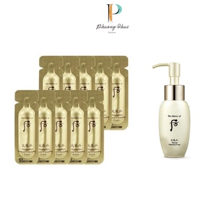 Sữa Rửa Mặt Tái Sinh Chống Lão Hóa Whoo Cheongidan Radiant Cleansing Foam 1ml