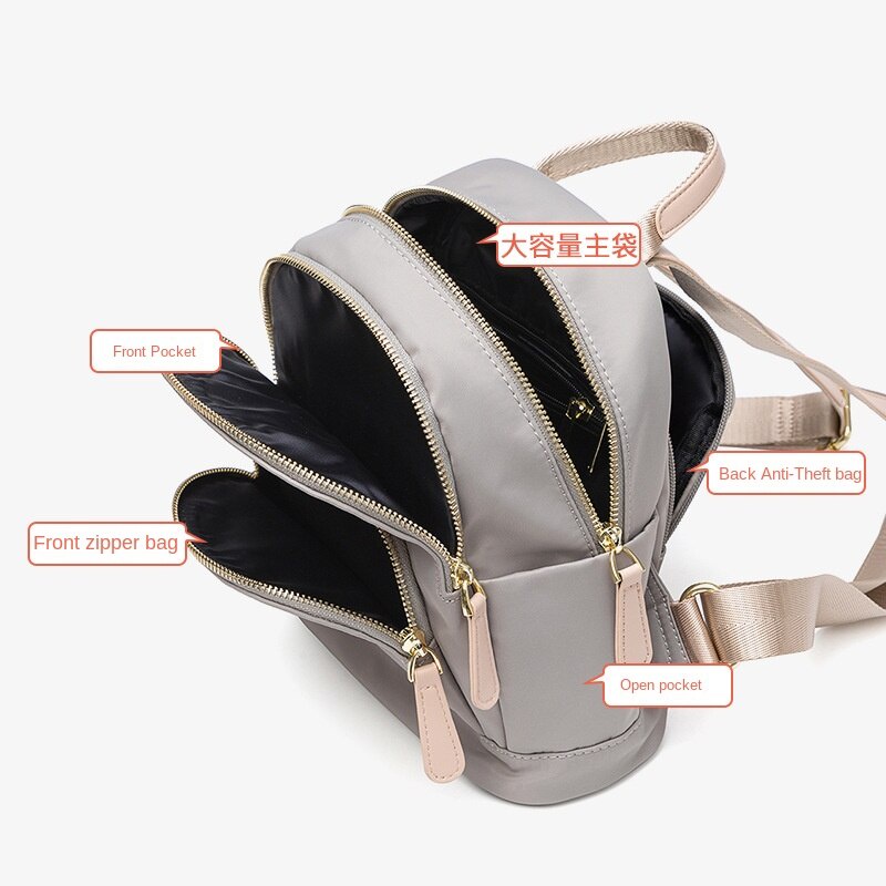 Balo Vải Oxford Cỡ Lớn Thời Trang Xu Hướng Cho Nữ Sinh