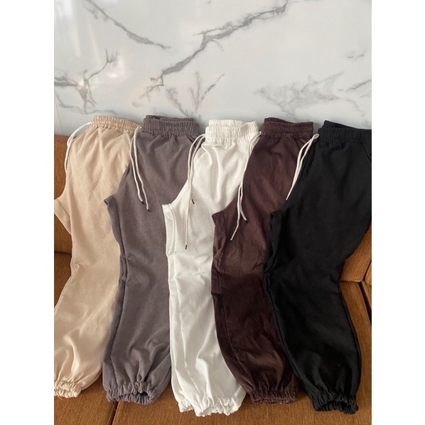 Quần nhung tăm unisex nhiều màu lưng thun chất đẹp