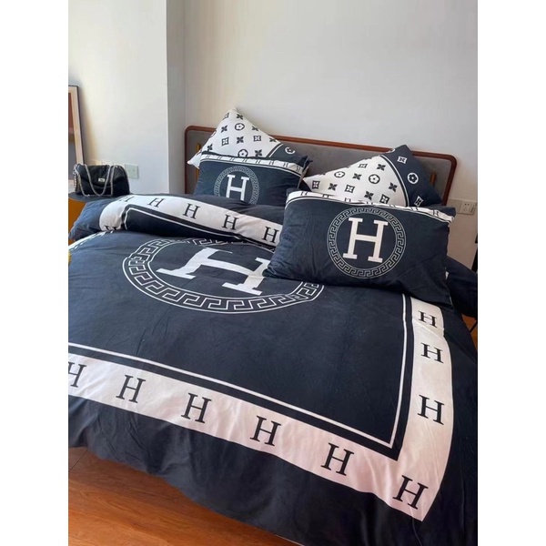 BỘ CHĂN GA GỐI NỈ NHUNG CAO CẤP( _•Ảnh Thật)