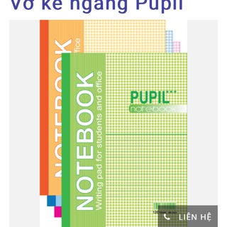  sét 2 quyển Vở kẻ ngang pupil Hải Tiến 80 Trang 