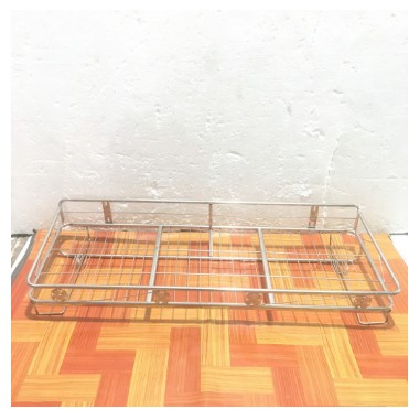 KỆ ÚP CHÉN LY CÓ LÙA MÓC TREO TƯỜNG INOX CAO CẤP - RO38LC1 -