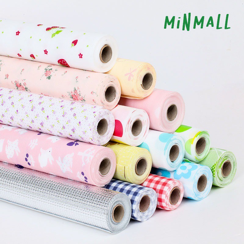 [Nhiều Mẫu] Cuộn Giấy Lót Ngăn tủ/ Bàn Chống Thấm Đa Dụng #C609