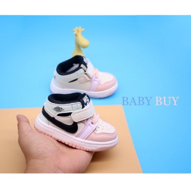 giày sneaker cho bé gái(JD Hồng mini)