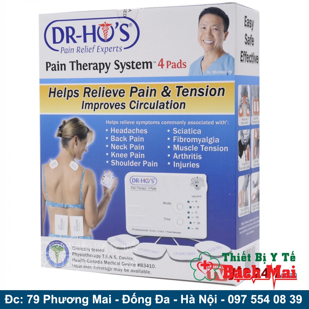 Máy Masage Xung Điện Trị Liệu DR HO'S [PHIÊN BẢN MỚI 40 PHÚT]