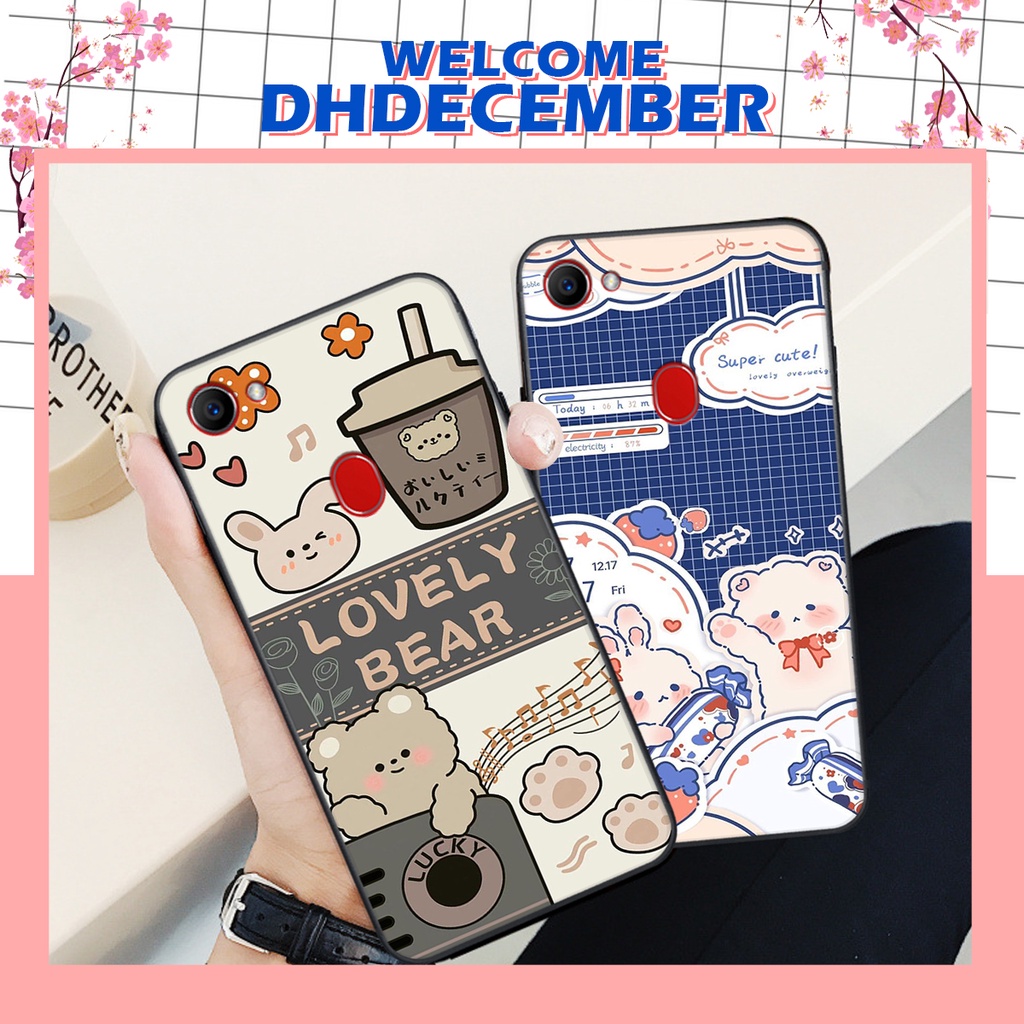 Ốp lưng Oppo F5 / F7 / F5 YOUTH in hình nice ,good luck happy ốp xinh viền dẻo đẹp chất