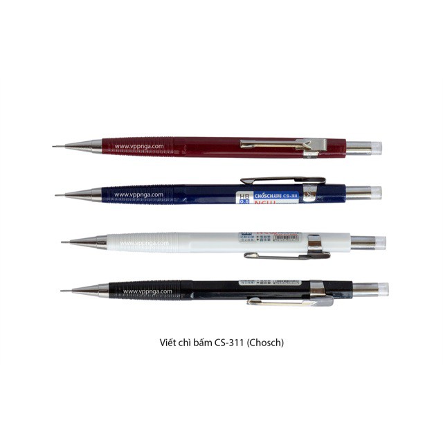 Bút Chì Bấm 😍FREESHIP😍 Combo Bút Chì Kim 311 và ống ngòi chì