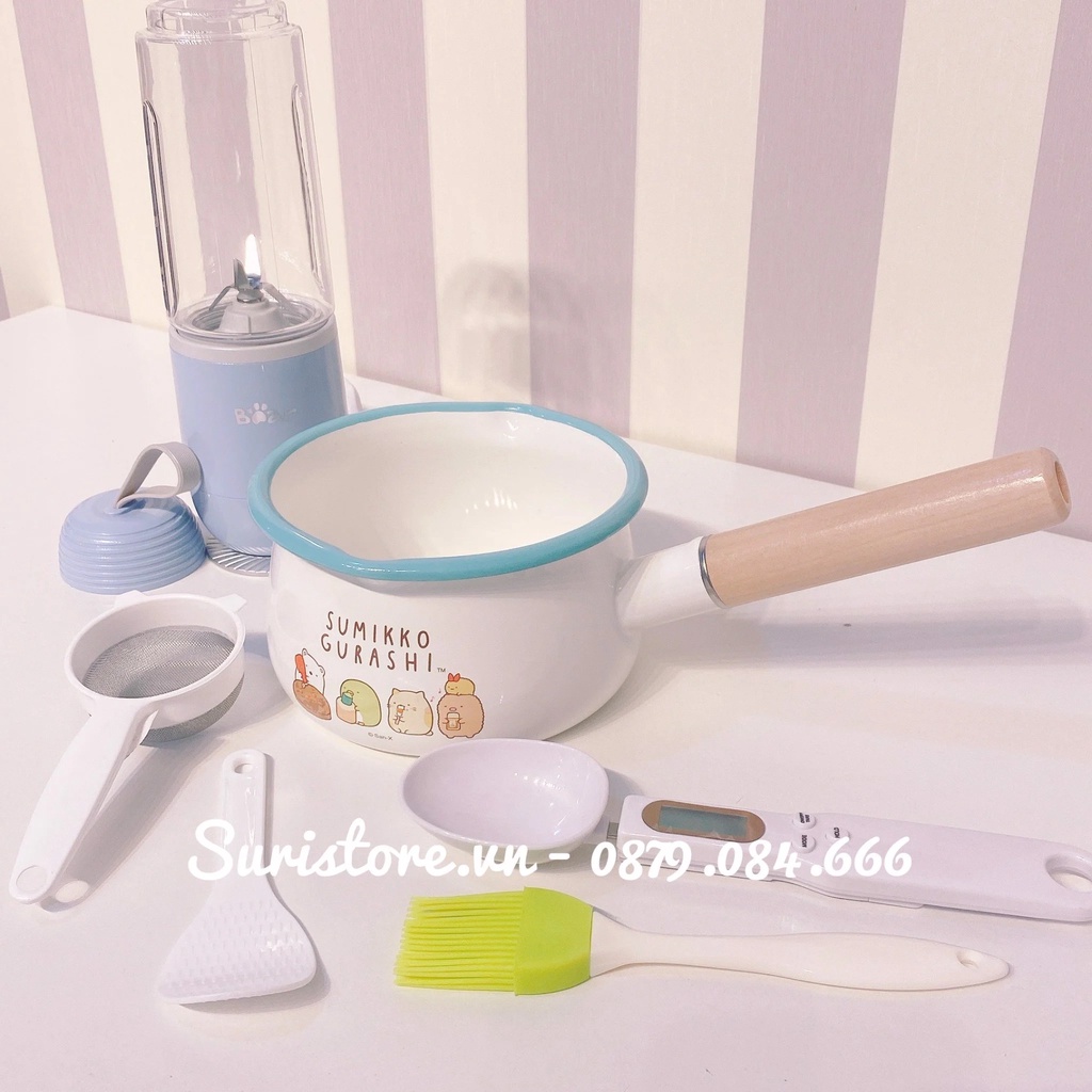 Nồi Tráng Sứ Xuất Nhật Sumikko - 15CM