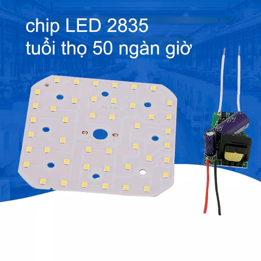 Chip Led buil Sáng Vàng kèm nguồn AC220V 50 ngàn giờ 5w 10w 20w 30w 40w 50w 60w 100w 150w