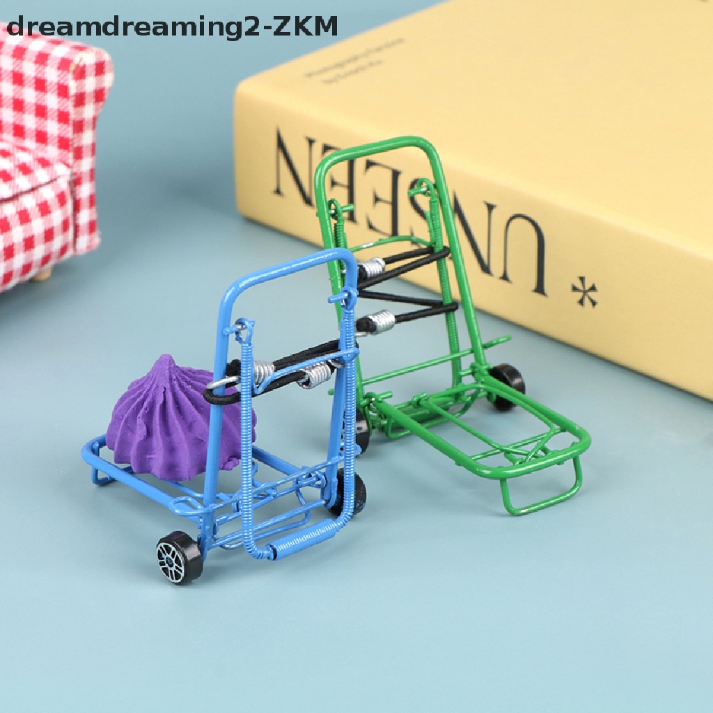 Mô Hình Xe Kéo Gấp Gọn Tỉ Lệ 1: 12 Dùng Trang Trí Tiểu Cảnh / Nhà Búp Bê