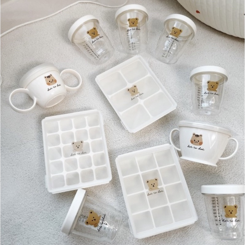 SET 3 hũ trữ DOTTODOT x TGM made in korea.