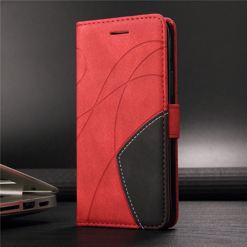 Bao Da Điện Thoại Pu Dạng Ví Nắp Lật Cho Samsung Galaxy S9 Plus S8 Plus S7 Edge Note 10 Lite S10 Lite Note 10+ S9+ S8+ Note 9 Note 8 Ốp