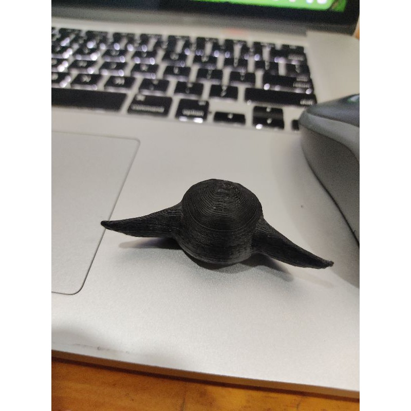 Đầu ấn kem baby yoda